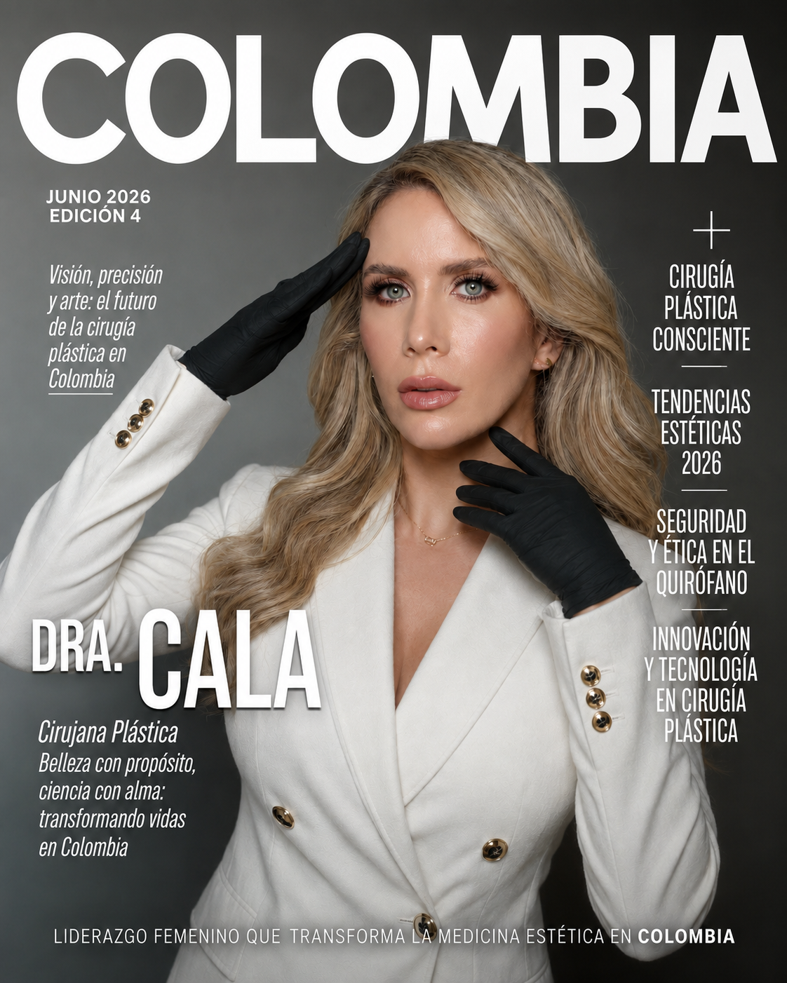 Dra. Laura Cala, médica cirujana y directora médica de SOUL BY CALA